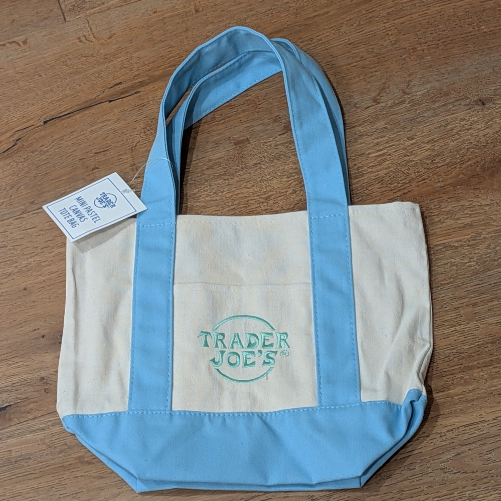 Trader Joe's Blue Mini Bag